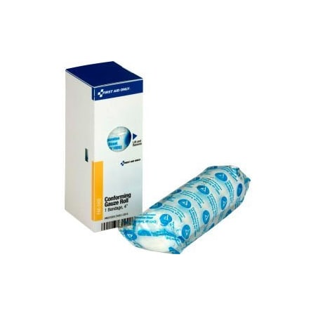 Acme United First Aid Only FAE-3102 SmartCompliance Refill 4" X 5 Yd Conforming Gauze Roll, 1/Box FAE-3102